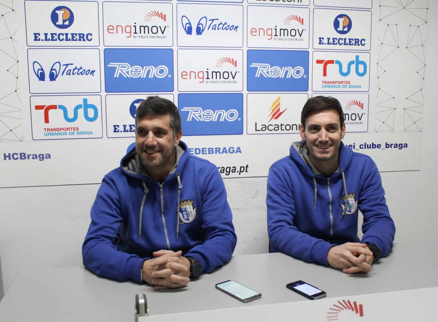 HC Braga confiante na vitória. Técnico pede mais adeptos no Pavilhão