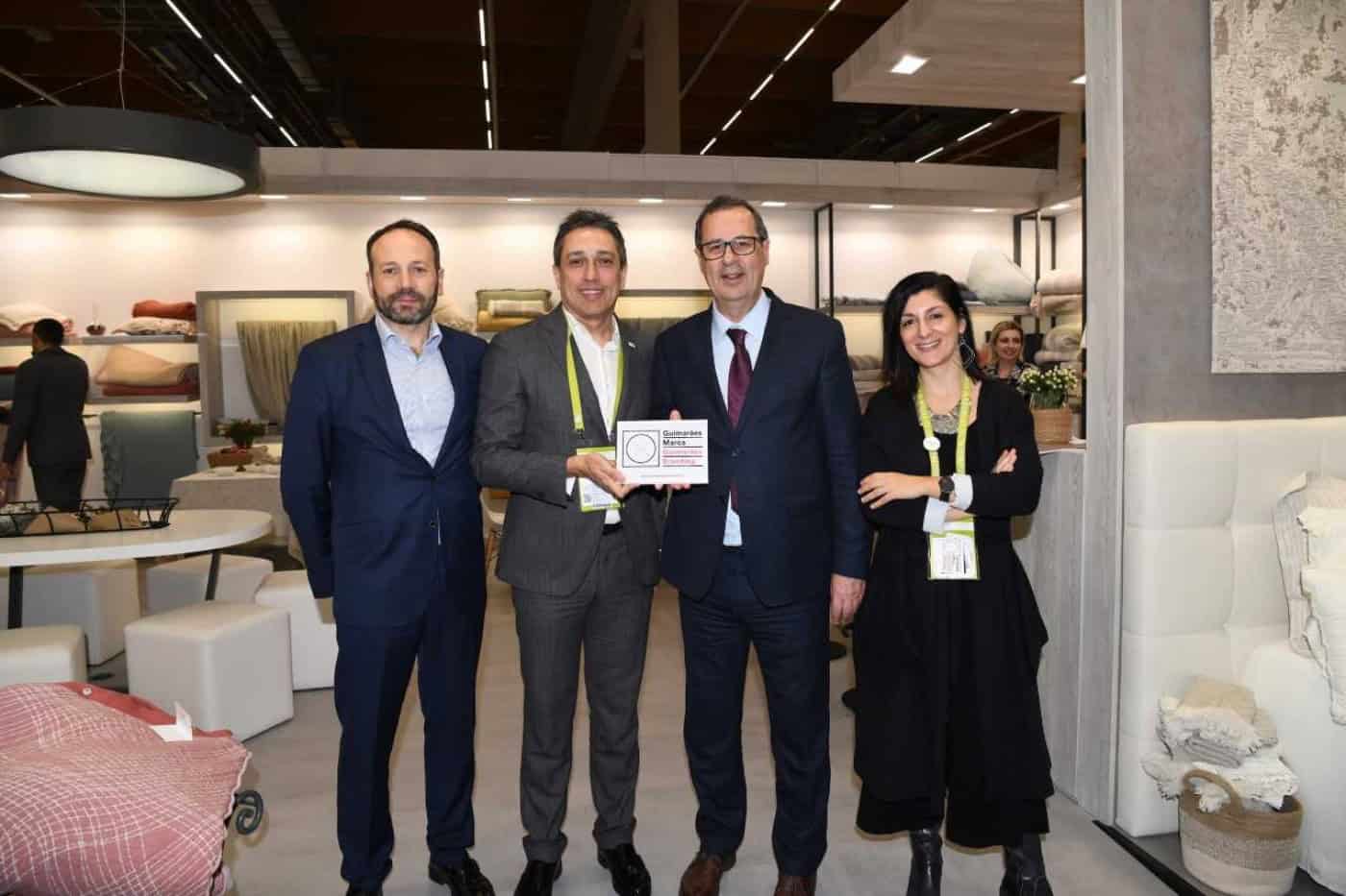 Sec. Estado da Economia visitou empresas vimaranenses na Heimtextil