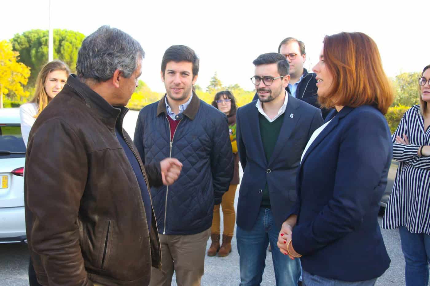 Francisco Rodrigues dos Santos em Braga para acção com centristas