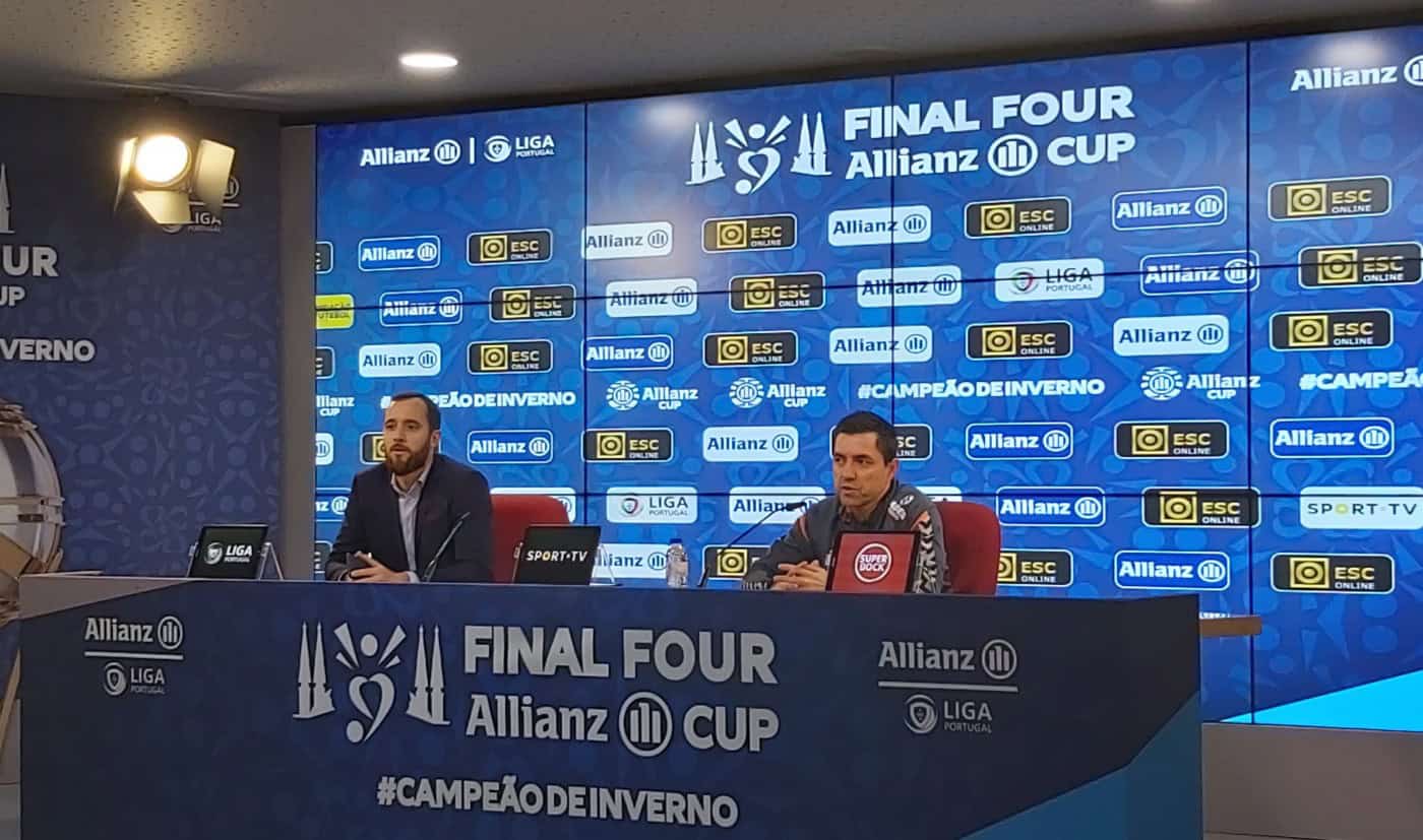 Adjunto do SCB admite que “será uma desilusão” não conquistar Taça da Liga&nbsp;