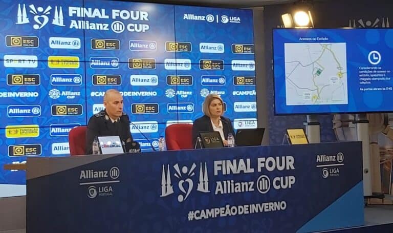 PSP atribui "risco elevado" aos jogos da Final Four da Taça da Liga