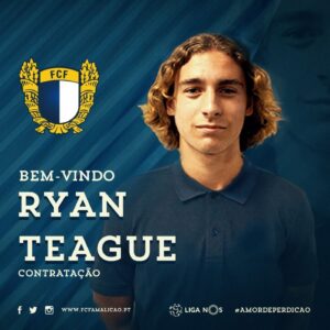 Ryan Teague assina pelo FC Famalicão&nbsp;