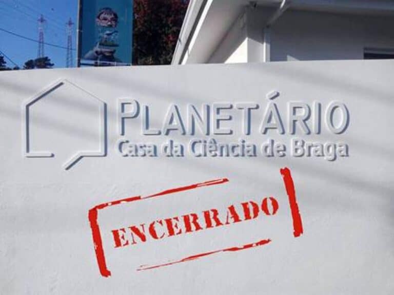 Centro de Ciência Viva de Braga encerrado ao público