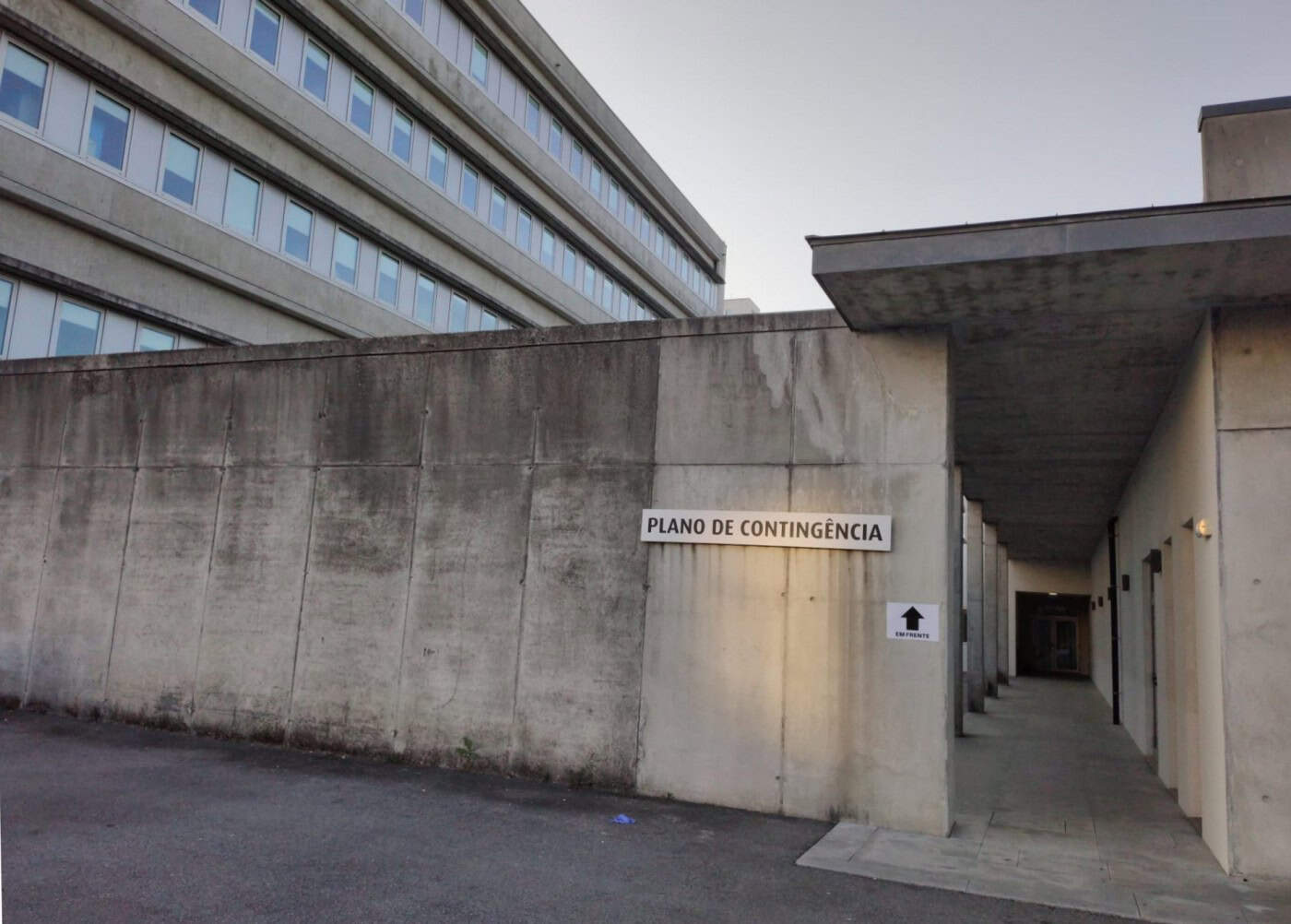 Hospital de Braga cria novo circuito para receber casos suspeitos