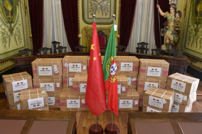 Braga recebeu 30 mil máscaras e 500 kits médicos