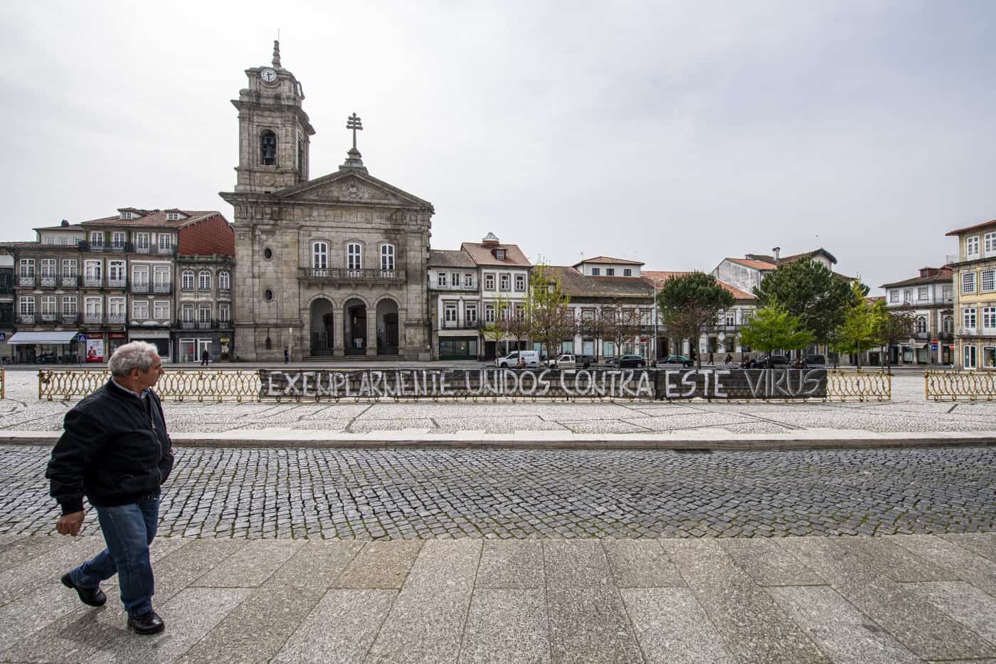 Sobe para 1.806 o número de infectados no distrito de Braga por Covid-19