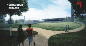 A visita virtual ao projecto da 2ª fase da Academia do SCB