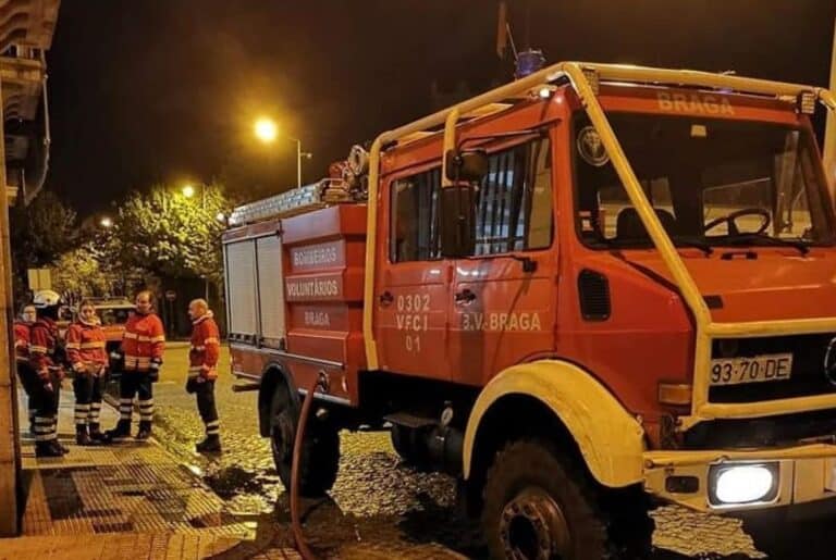 Bombeiros Voluntários de Braga realizaram 1060 serviços em Maio
