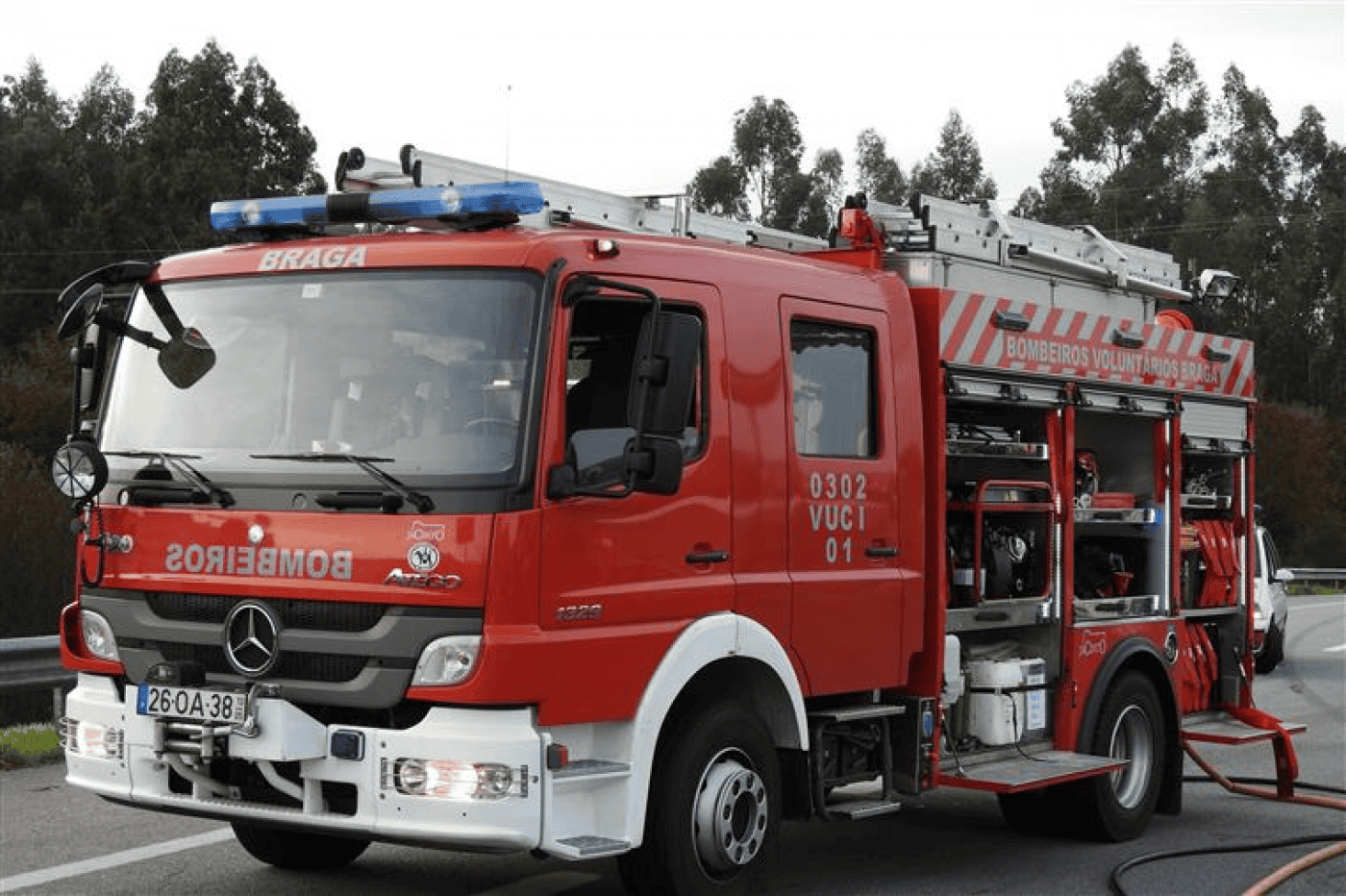 BV Braga combateram 45 incêndios desde o início do Verão