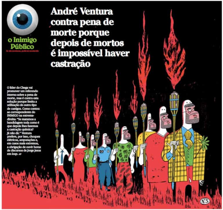 PSP apresenta queixa-crime contra o jornal Público por causa de cartoon