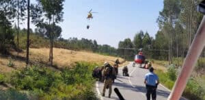 Incêndio em Lamaçães já foi extinto