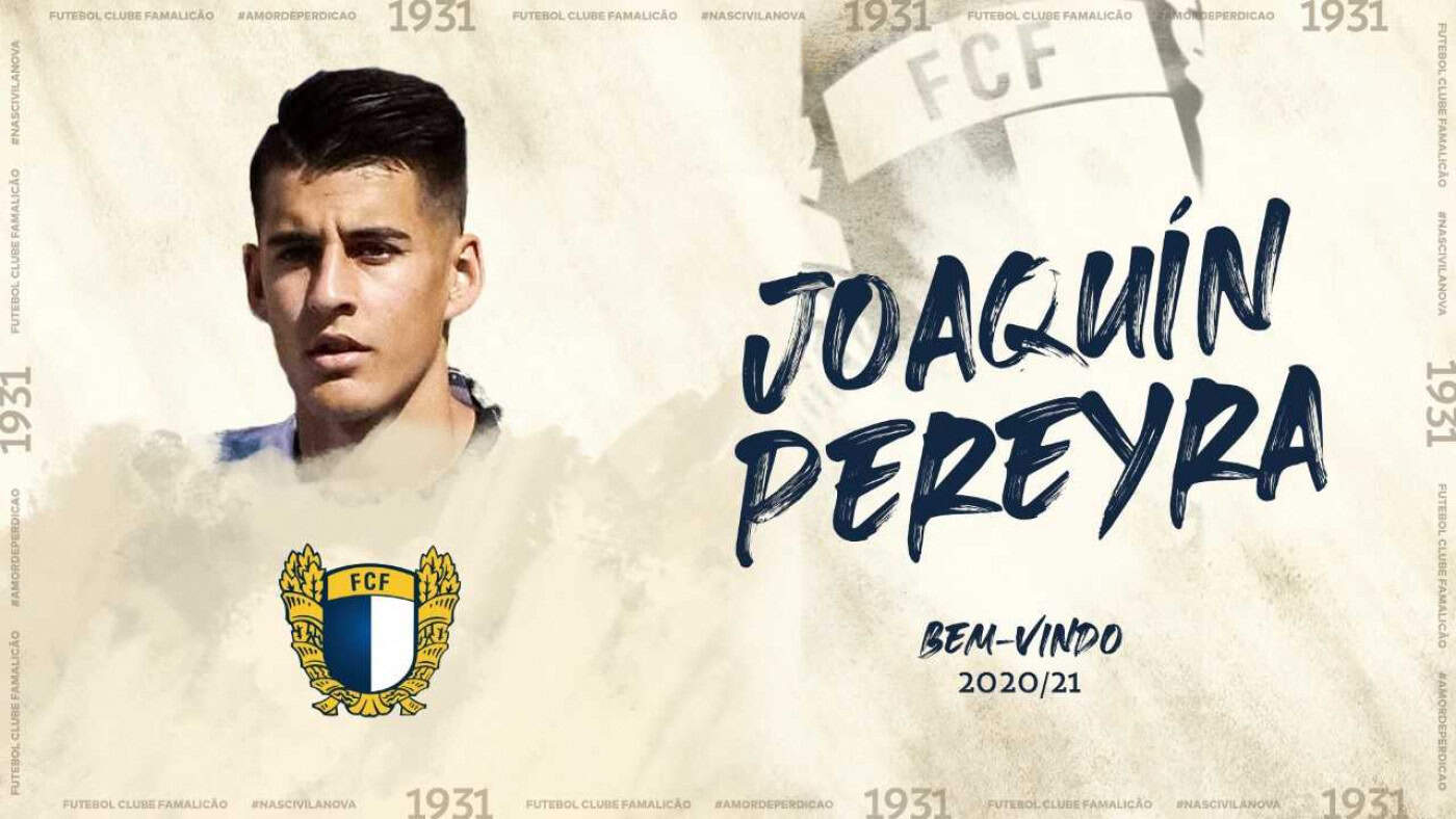 Joaquín Pereyra reforça FC Famalicão até ao final da época