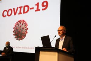 Presidente da CMG testa negativo mas fica em teletrabalho