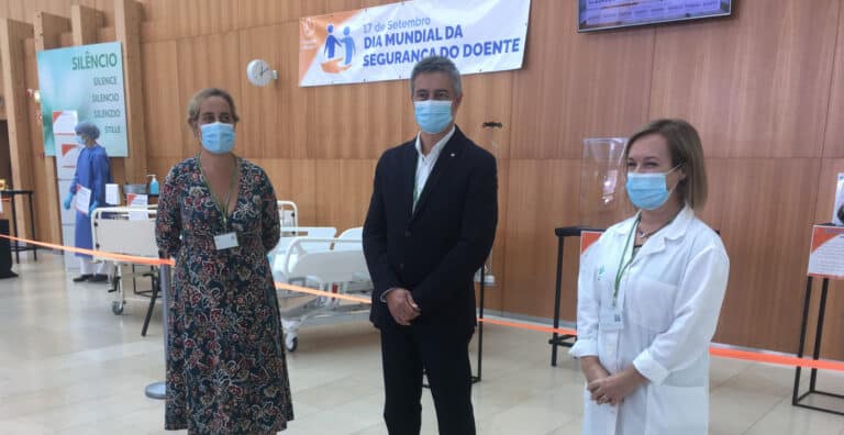 No Dia Mundial da Segurança do Doente, Braga pinta-se de laranja
