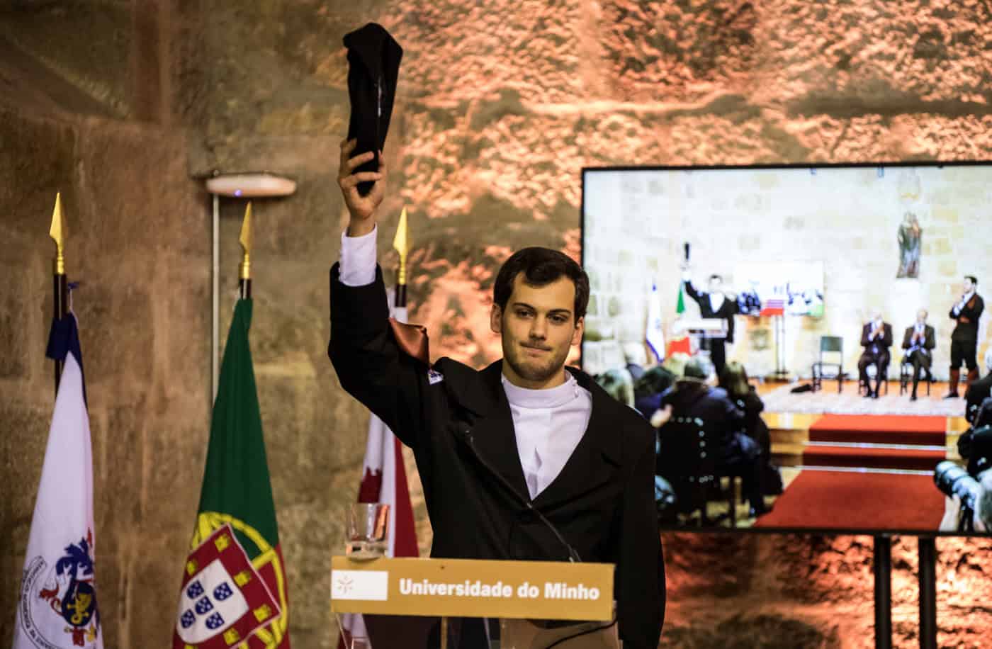 Presidente da AAUM desafia novos alunos a comportarem-se como exemplo