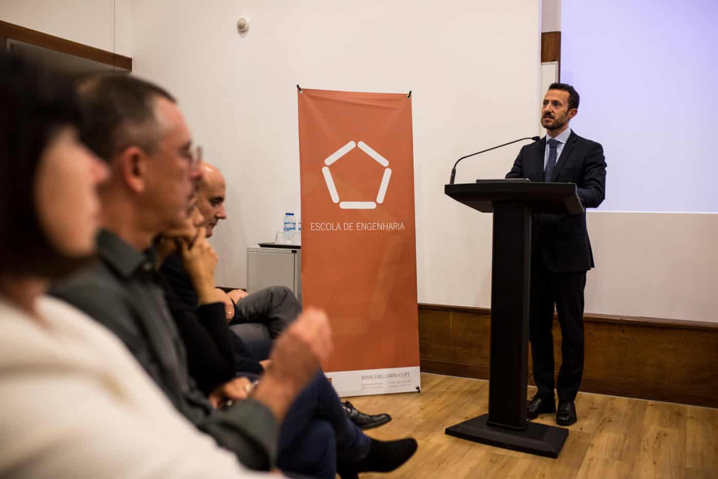 Secretário de Estado do Planeamento no 45º aniversário da EEUM