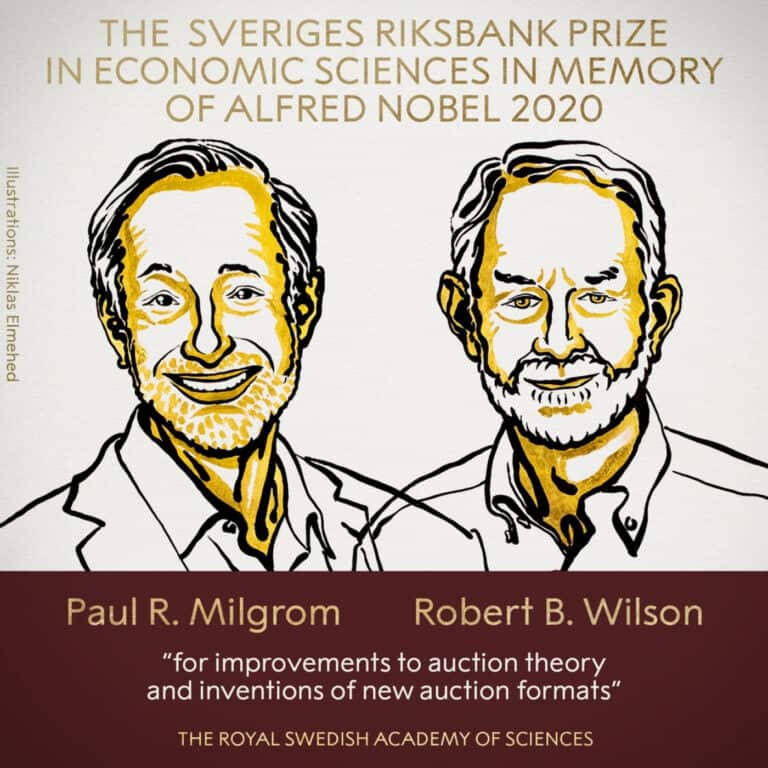 Paul Milgrom e Robert Wilson ganham Nobel de Economia 2020