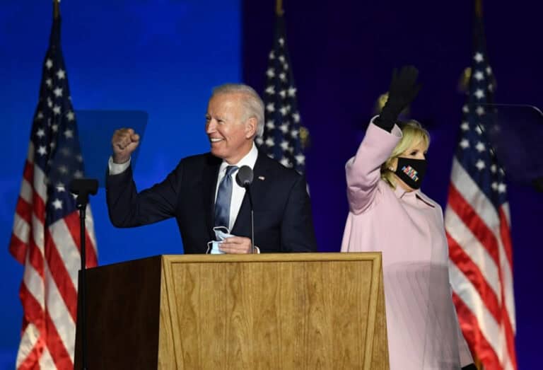 Biden quase a tornar-se o 46.º presidente dos EUA