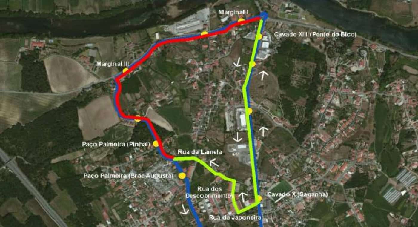 Atenção. Carreiras dos TUB em Palmeira vão sofrer alterações