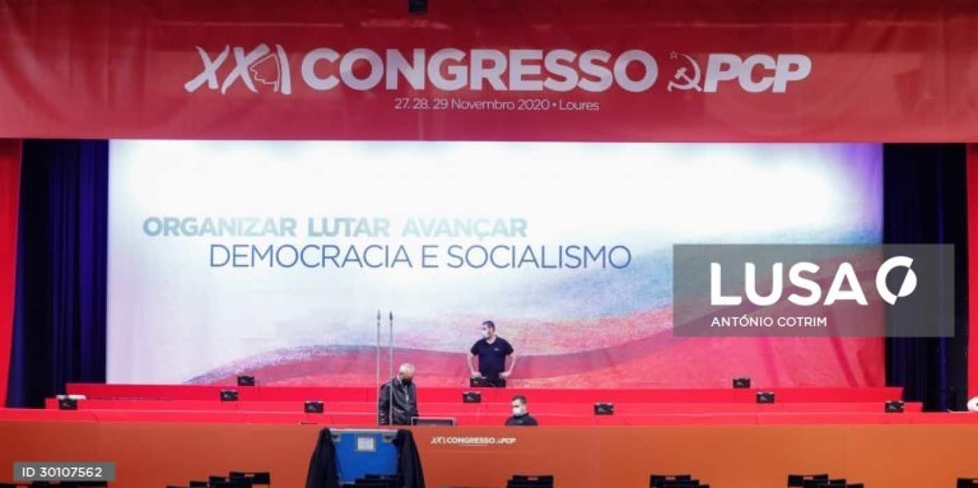 XXI Congresso do PCP arranca hoje com medidas restritivas até domingo