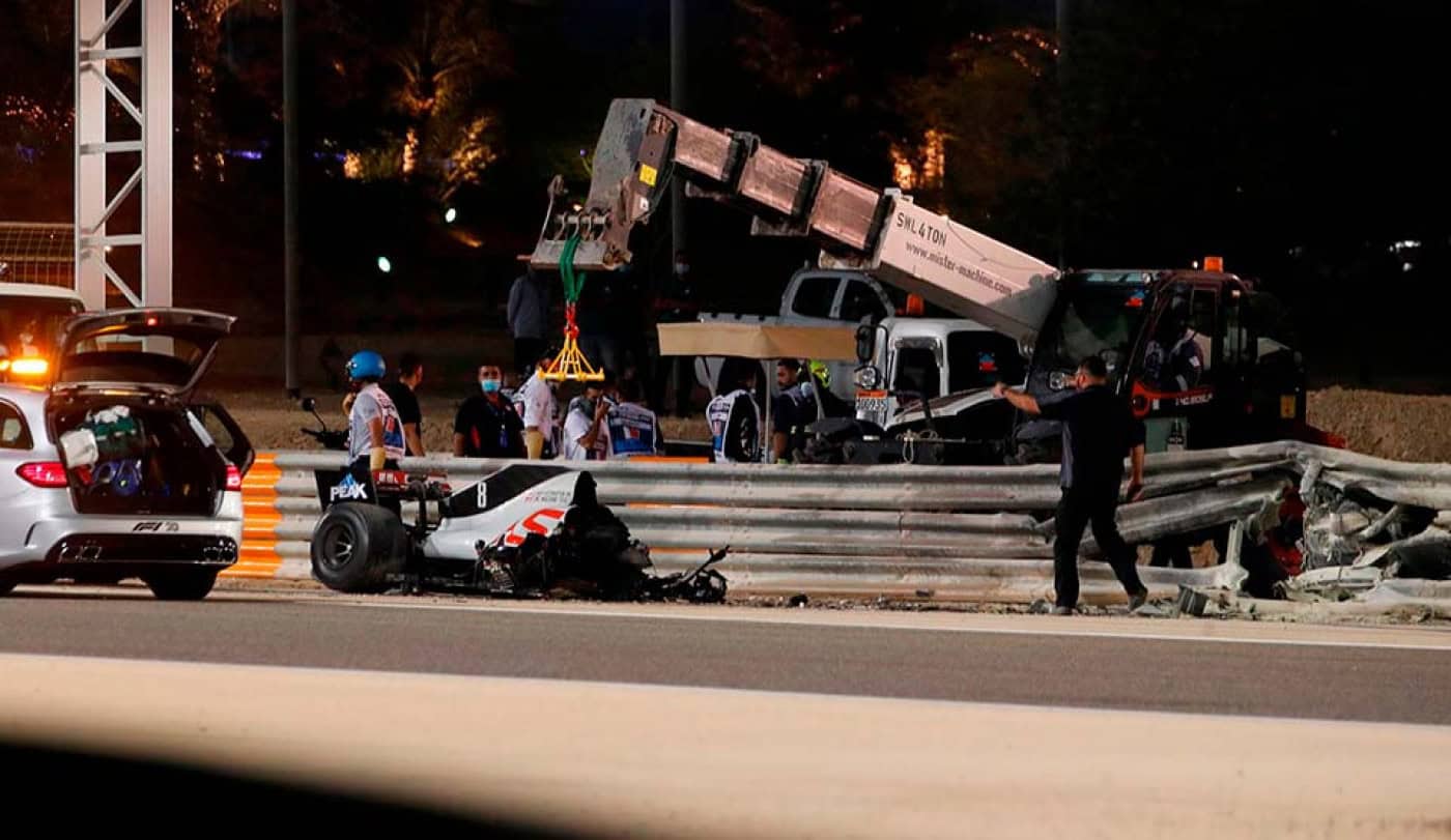 Romain Grosjean deve ter alta na terça-feira após acidente no GP Bahrain