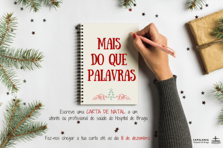 Universitários escrevem cartas de Natal a quem está no Hospital de Braga