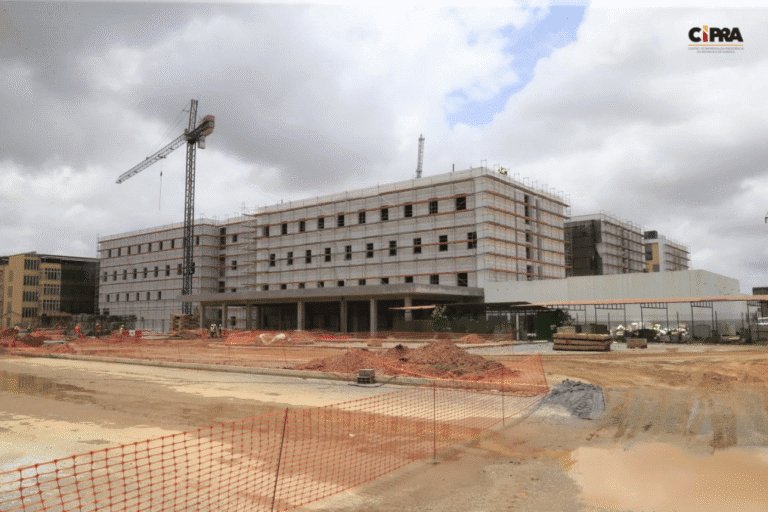 Alumna de Civil ajuda na reabilitação do Hospital Sanatório de Luanda
