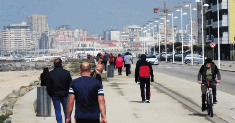 Póvoa de Varzim e Vila do Conde encerram vias marginais e passadiços&nbsp;