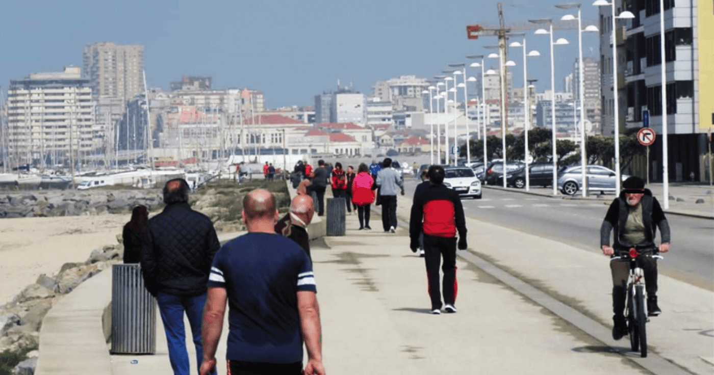 Póvoa de Varzim e Vila do Conde encerram vias marginais e passadiços&nbsp;