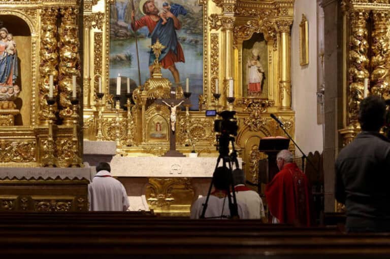 Missas suspensas a partir de sábado