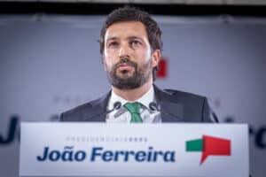 Em Braga, João Ferreira criticou Marcelo: "O maior consenso está na Constituição"