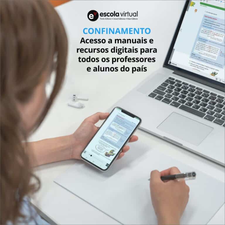 Porto Editora abre à comunidade escolar manuais em formato digital