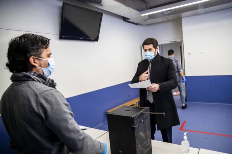 André Ventura.“A arma que temos de usar é o voto”