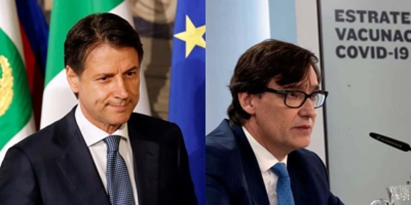 Primeiro-ministro de Itália e Ministro da Saúde de Espanha vão demitir-se