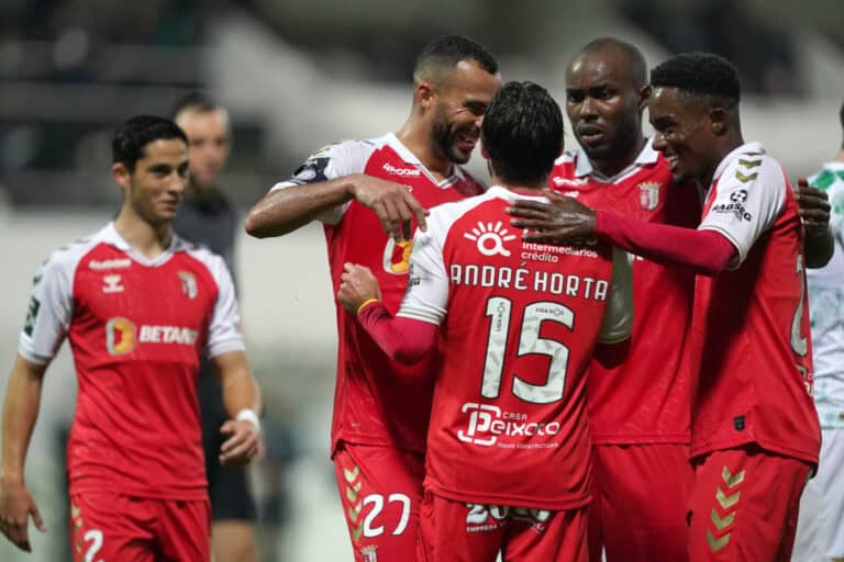 Sporting de Braga goleia em Moreira de Cónegos