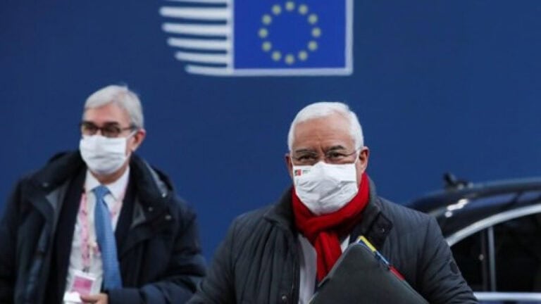 António Costa vacinado contra a Covid-19