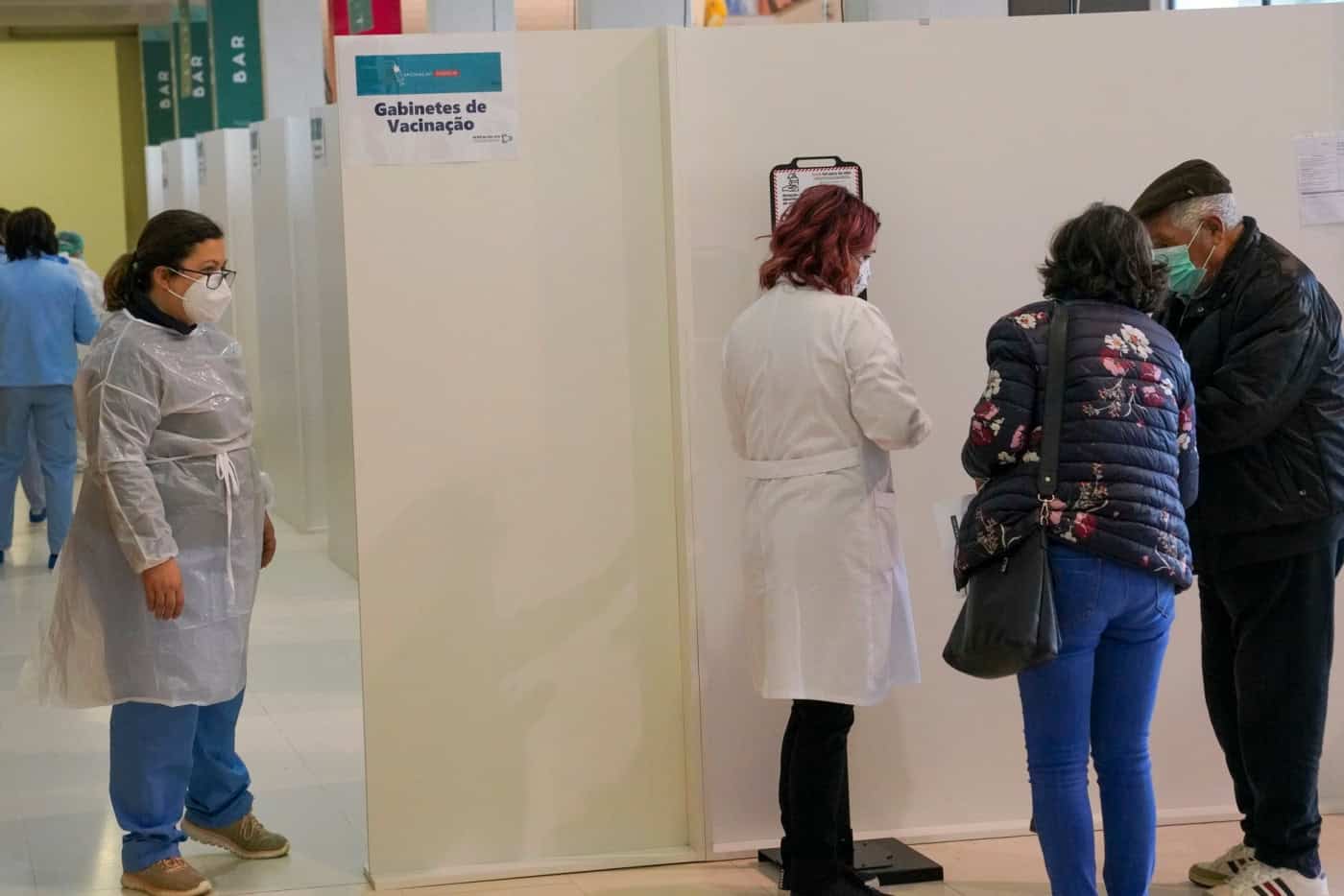 Perto de 1.500 pessoas vacinadas no Multiusos de Guimarães até 5ªfeira