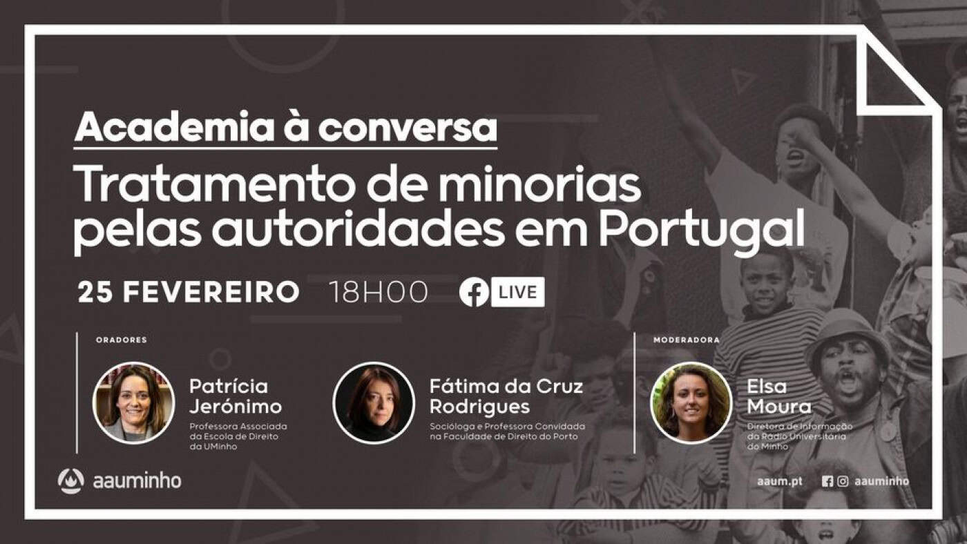 AAUM promove conversa sobre as minorias e as autoridades portuguesas