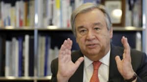 António Guterres. "É hora de construir um futuro igualitário"