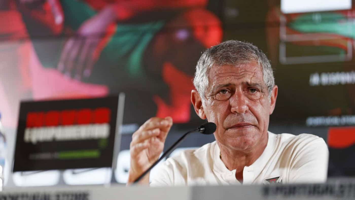 Fernando Santos anuncia convocatória para jogos de qualificação para o Mundial esta terça-feira