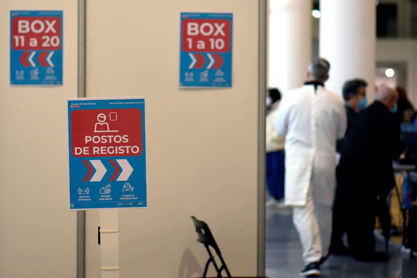 ACES de Braga vacina no fim-de-semana 1800 pessoas ligadas às escolas