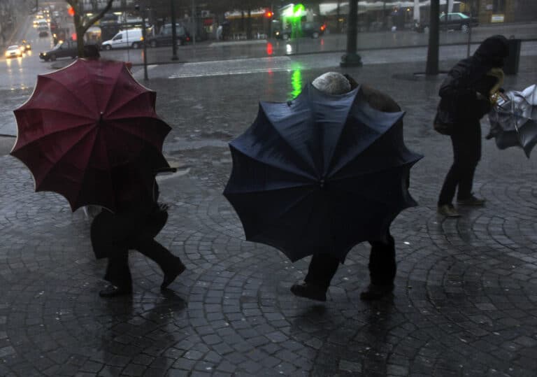 Fim de semana com previsão de chuva