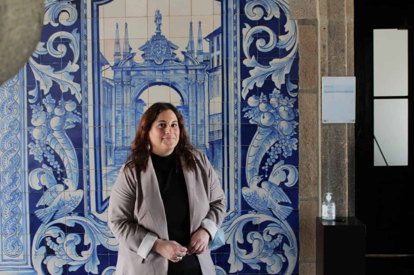 Bárbara Barros é a candidata da CDU à Câmara de Braga. "Objetivo é reforçar resultado de 2017"