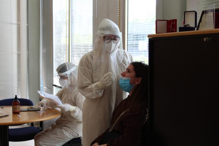 100% das vagas para testes covid preenchidas esta segunda e terça-feira