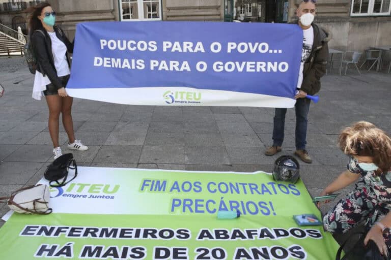 Enfermeiros pedem a Von der Leyen que obrigue o Governo a cumprir a lei