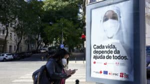 Portugal com mais 1 óbito e 268 novos casos de covid-19