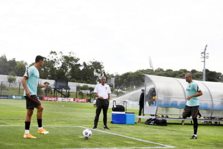 Euro2020: Portugal volta a treinar ainda sem cinco convocados