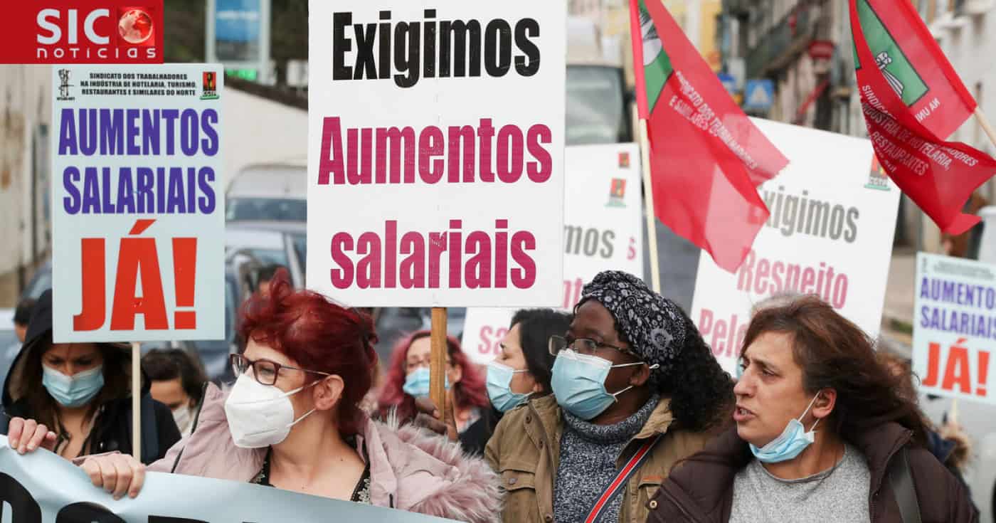 Trabalhadores dos serviços de apoio hospitalar em greve por melhores salários e condições&nbsp;
