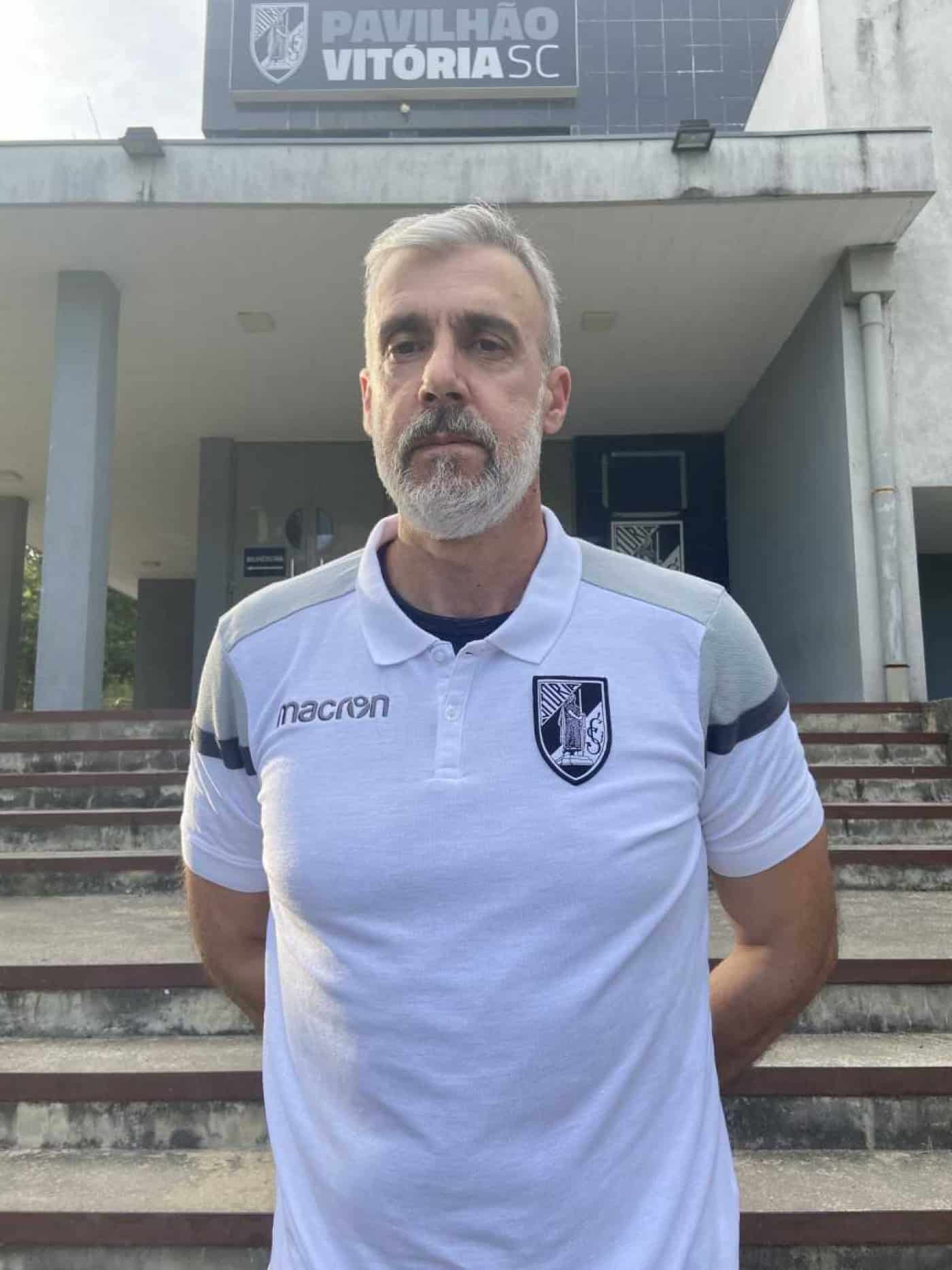 João Paulo Pereira é novo treinador da equipa masculina de voleibol do Vitória SC