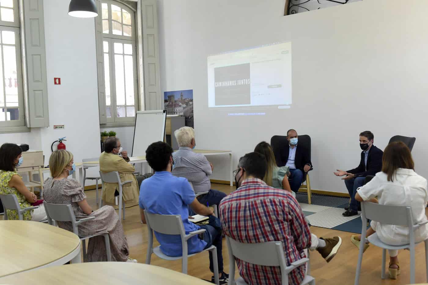 Quatro instituições de Braga caminham juntas em ação de crowdfunding